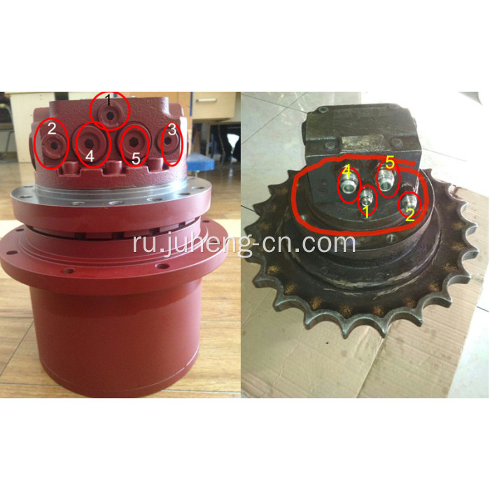 R210-7 Final Drive TM40 Travel Motor Assy TM40A